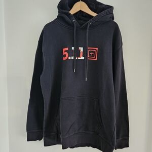 5.11 Tactical Hoodie Mens Extra Large Black Pullover Canadian Flag Design